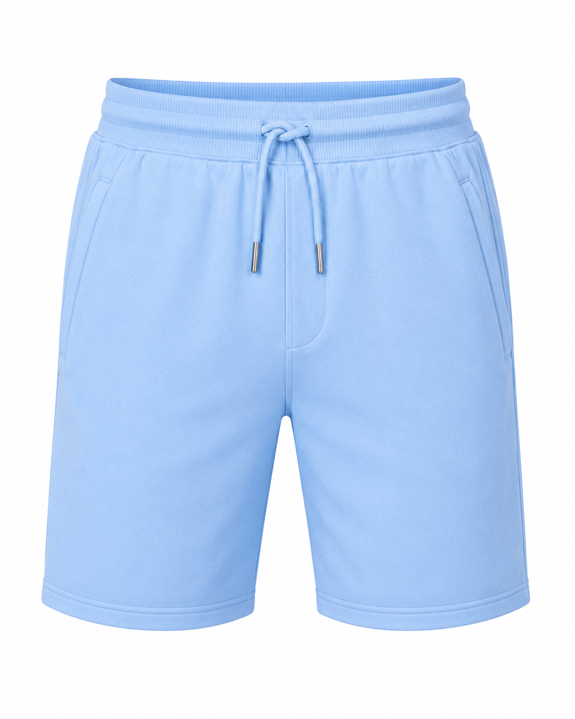 Classic Relaxed Sweat Shorts – Sky Blue