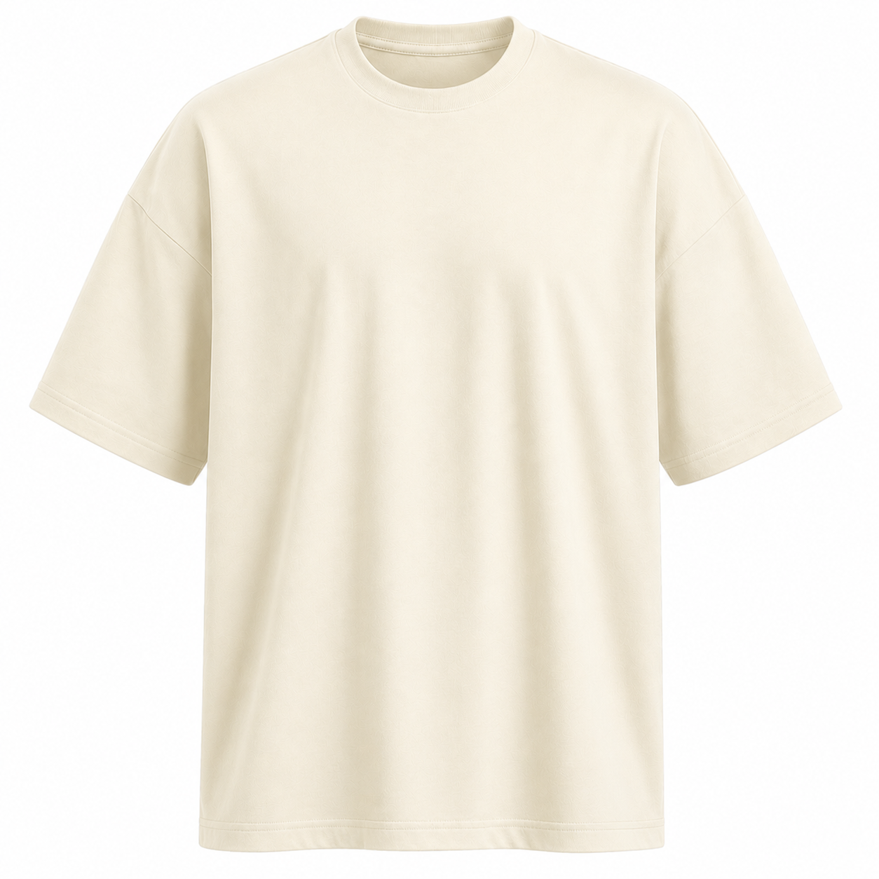 Classic Oversized T-Shirt – Cream