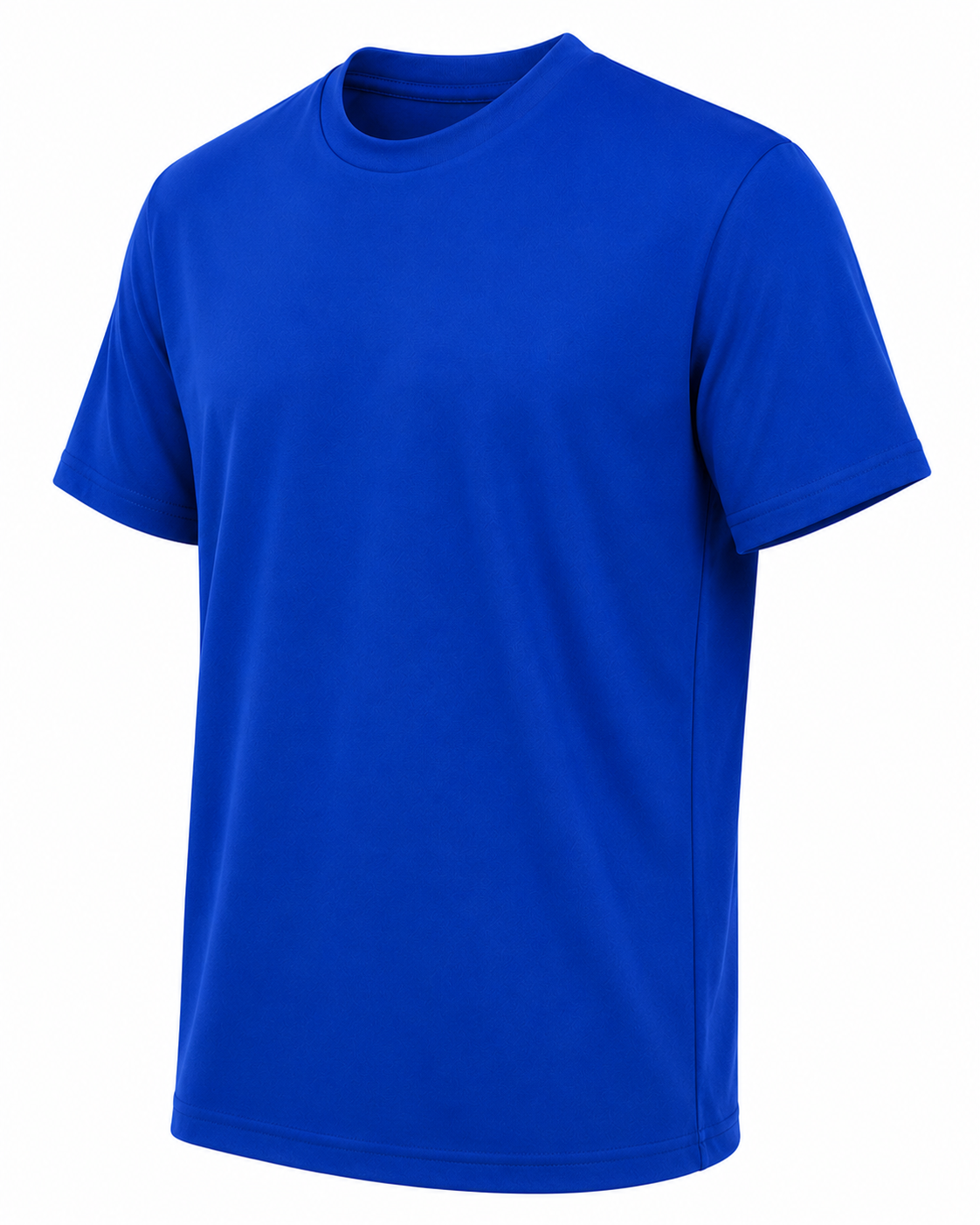Classic Crewneck T-Shirt – Royal Blue - Image 3