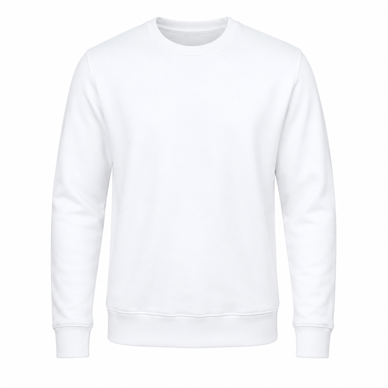 Classic Crewneck Sweatshirt – White