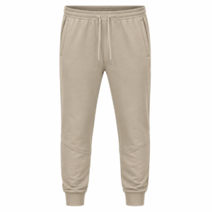 Panel Detail Jogger Sweatpants – Beige