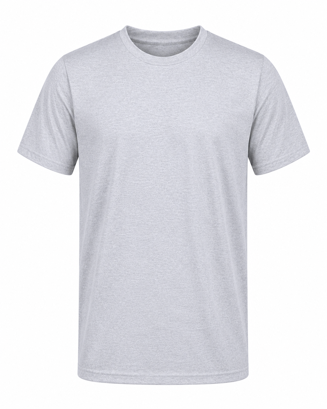 Classic Crewneck T-Shirt – Light Grey