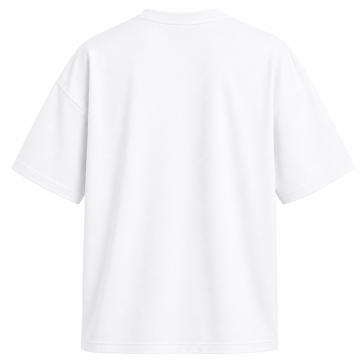 Classic Oversized T-Shirt – White - Image 2