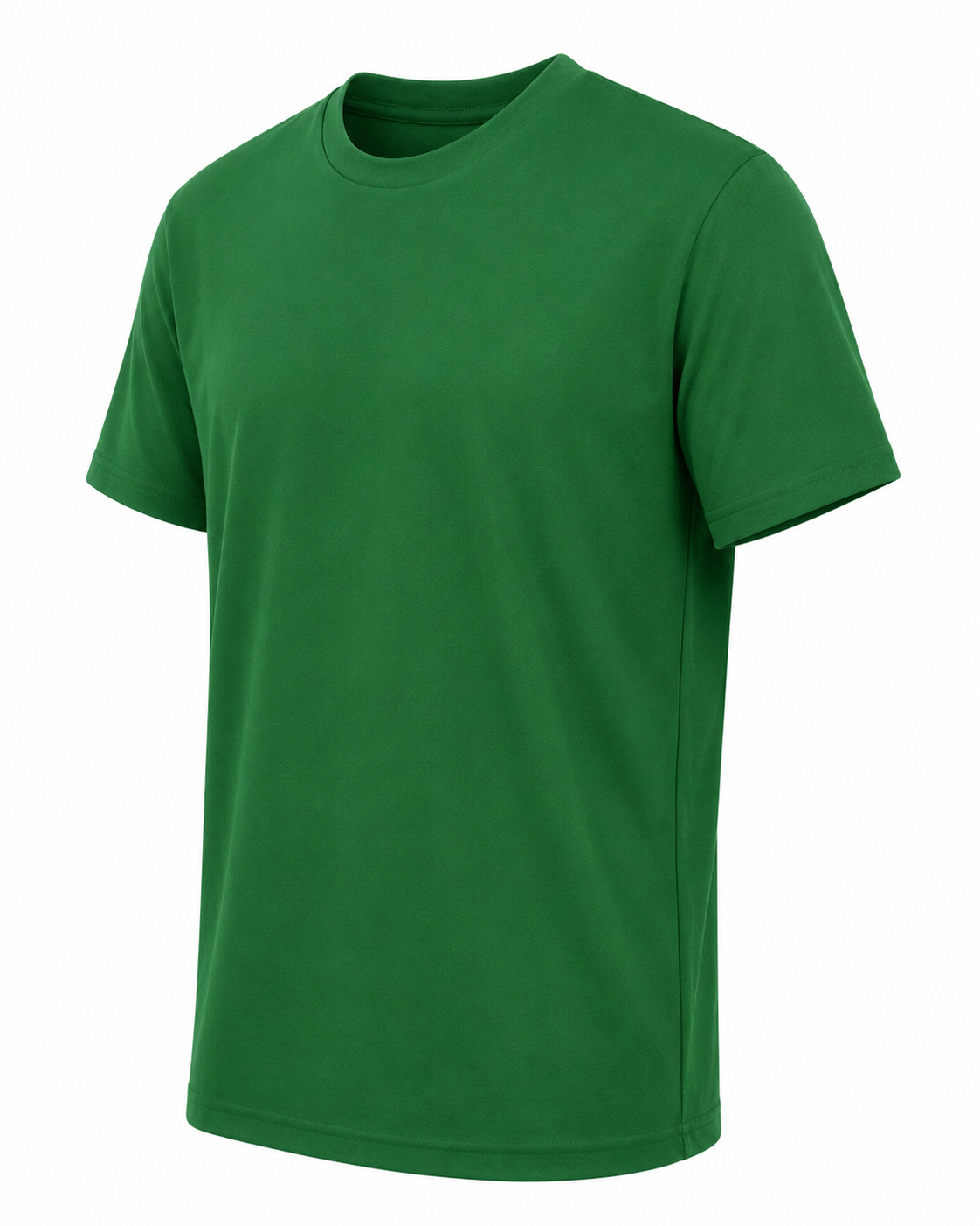 Classic Crewneck T-Shirt – Green - Image 2