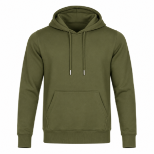 Classic Pullover Hoodie – Olive Green