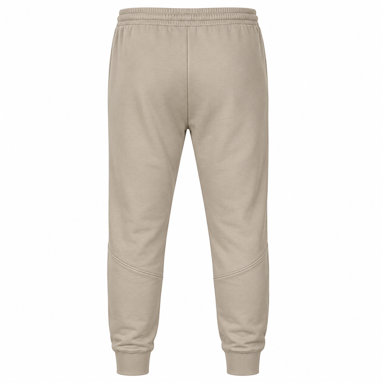 Panel Detail Jogger Sweatpants – Beige - Image 2